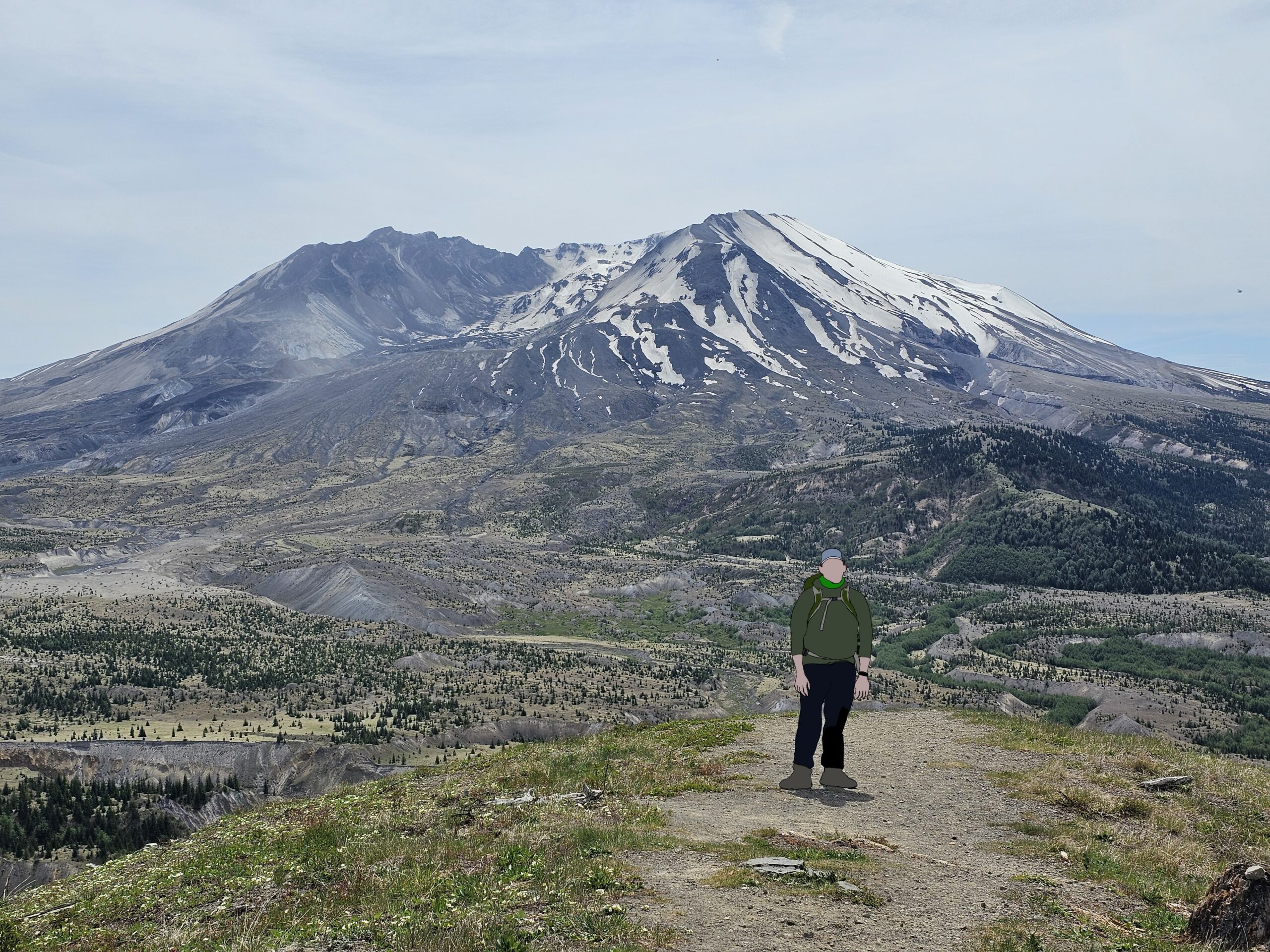 At Mount St Helens | Hummocks Trail to the Observatory 2nd Attempt